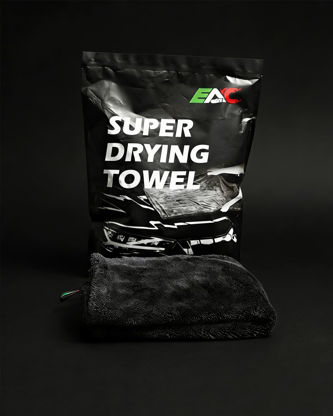 EAC Twisted Loop Microfiber Car Drying Towel 1300 Super Absorbent