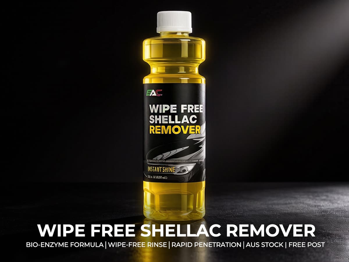 EAC 500ml Wipe Free Car Bug & Sap Remover | Bio-Enzyme Insect Cleaner